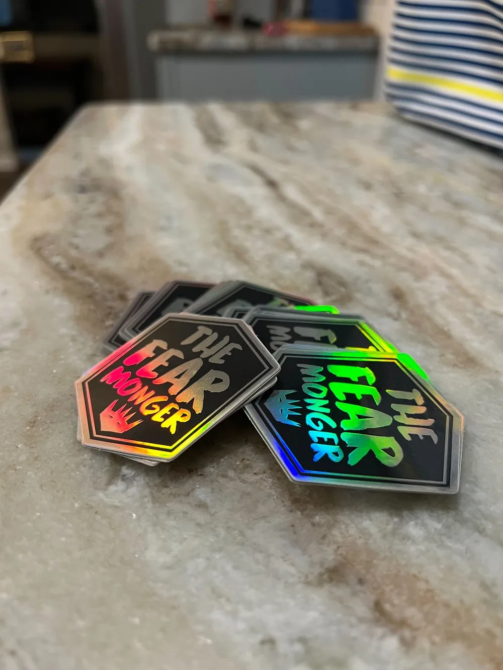 The Fearmonger stickers
